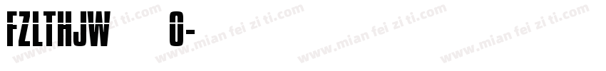 FZLTHJW 管板 0字体转换